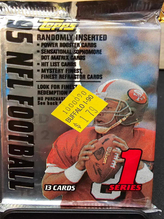 1995 Topps Series 1 Football Wax Pack