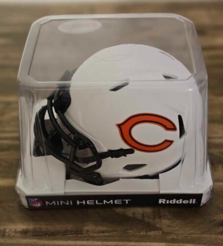 Mike Singletary Signed Chicago Bears Speed Mini Helmet Beckett JSA COA